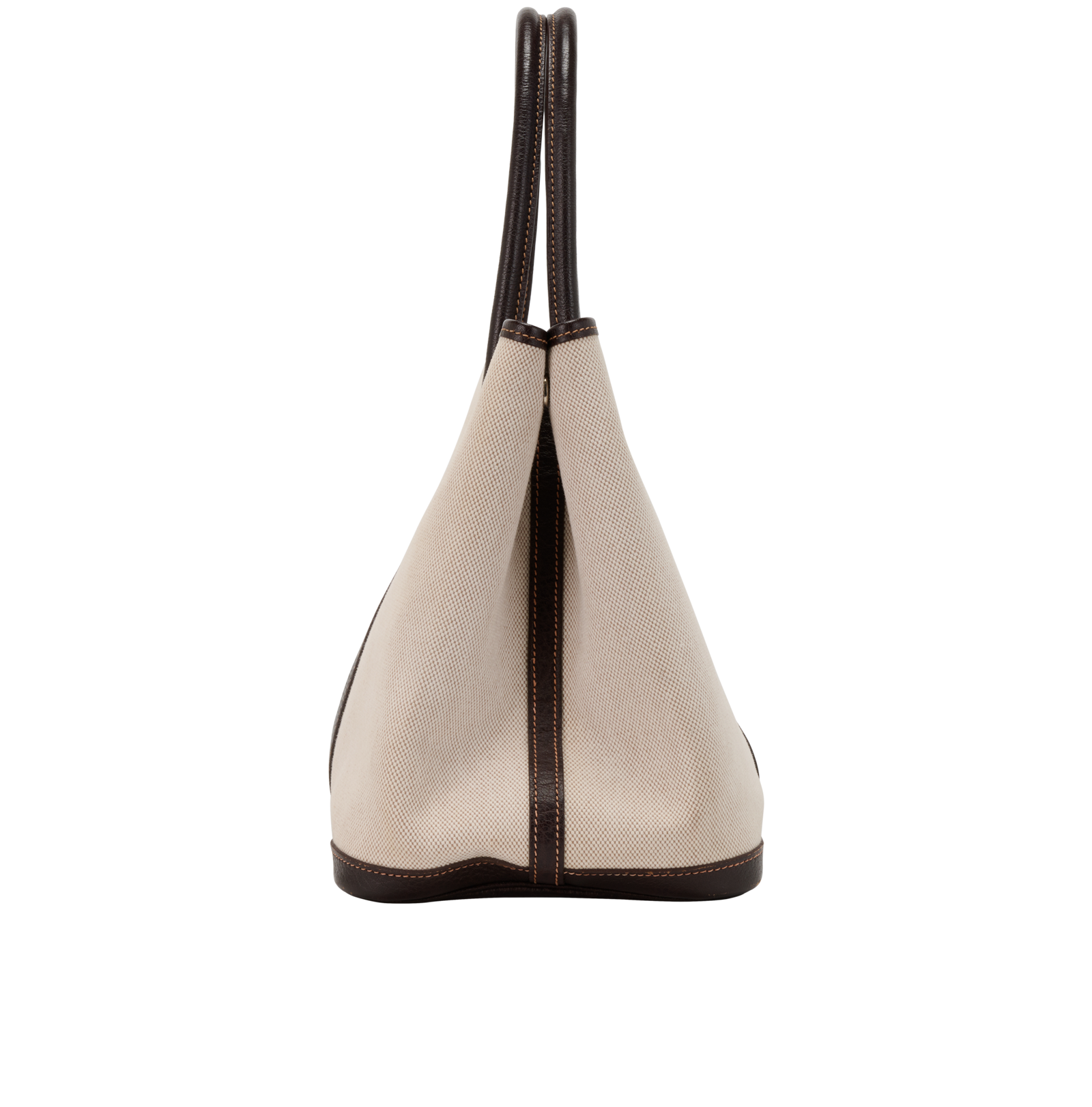 Garden Party 36, &pound;1,100, Handbags, Beige/Brown, Canvas/Leather, Side view